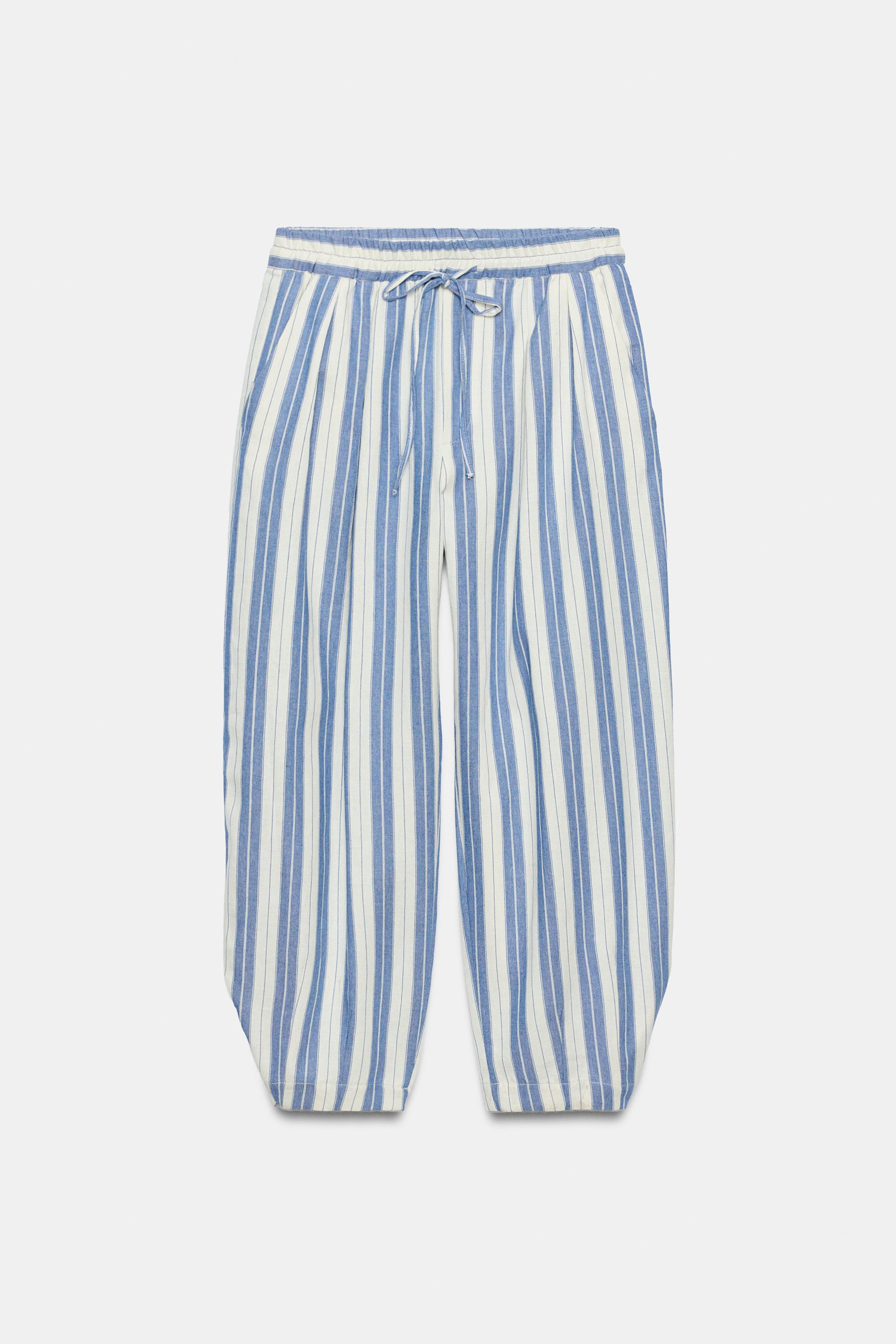 ZW COLLECTION STRIPED PAJAMA PANTS